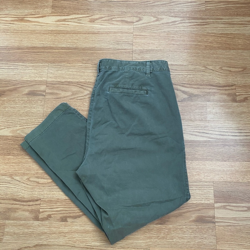 GAP Girlfriend Chinos green size 14